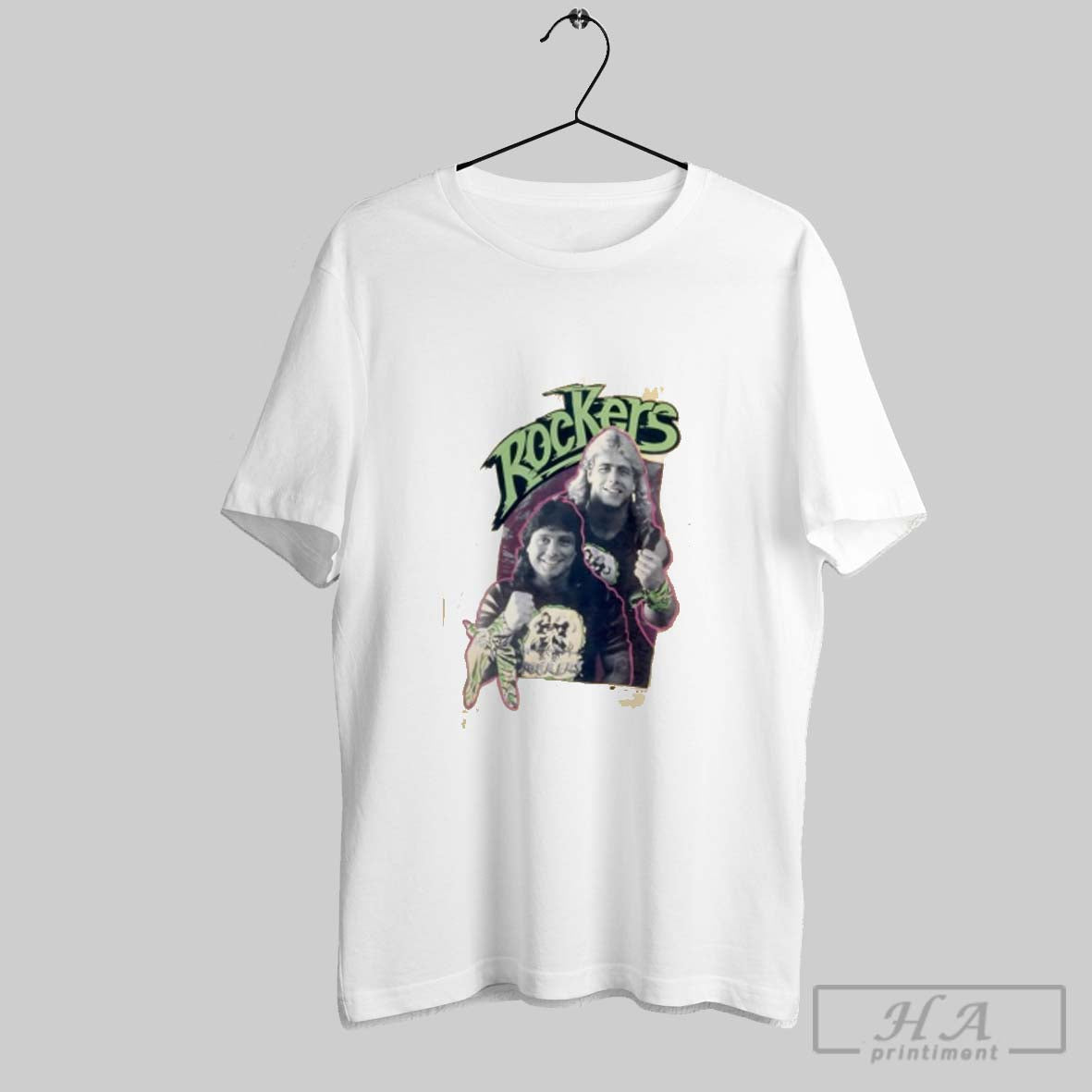 Rockers 1990 Wwf Poster Hoodie Elegant Style
