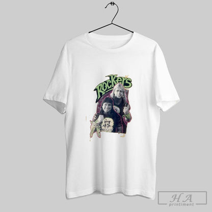 Rockers 1990 Wwf Poster Hoodie Elegant Style