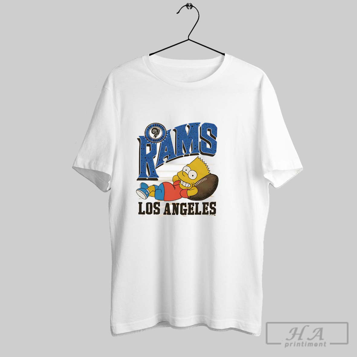 Simpsons Bart X Los Angeles Rams Long Sleeve Unique Outfit
