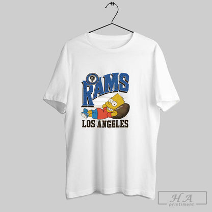 Simpsons Bart X Los Angeles Rams Long Sleeve Unique Outfit
