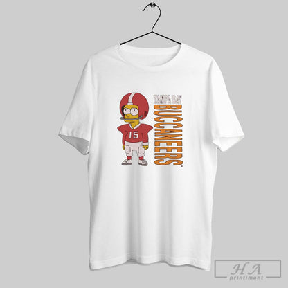 Simpsons Bart X Tampa Bay Buccaneers TShirt Trendy Style