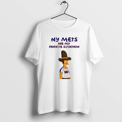 Simpsons Ny Mets Are My Favorite Squadron Sweatshirt Vintage Merch