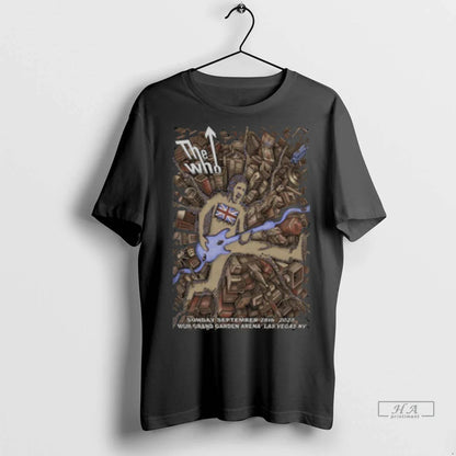Who Mgm Grand Garden Arena Las Vegas Nv Sep 28 Shirt Premium Look