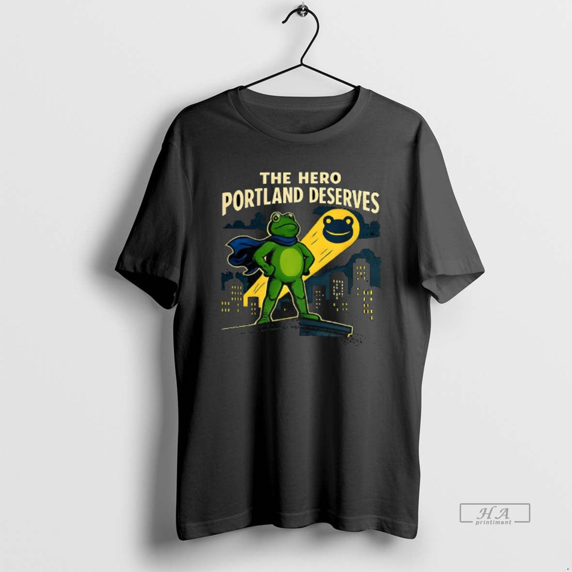 Hero Portland Deserves Protest Frog Meme Tank Top Elegant Collection