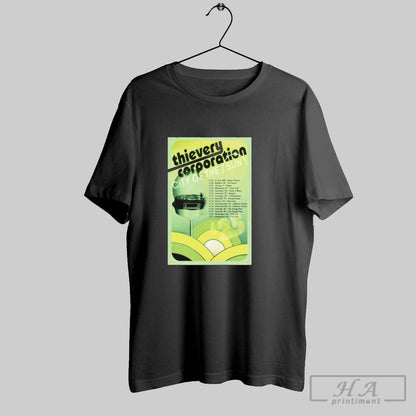 Thievery Corporation City Sun Dec 2025 Tour Tank Top Trendy Apparel