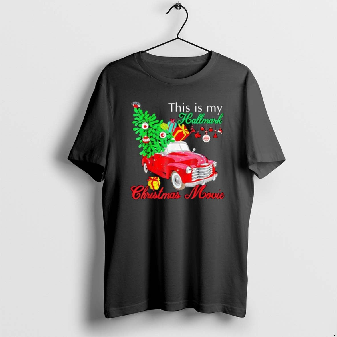 This Is My Hallmark Movie Car Tree Shirt Retro Gift