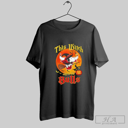 This Witch Loves Chicago Bulls X Snoopy Halloween Long Sleeve Retro