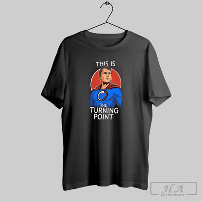 This Is Charlie Kirk Superhero Turning Point Tee Unique Style