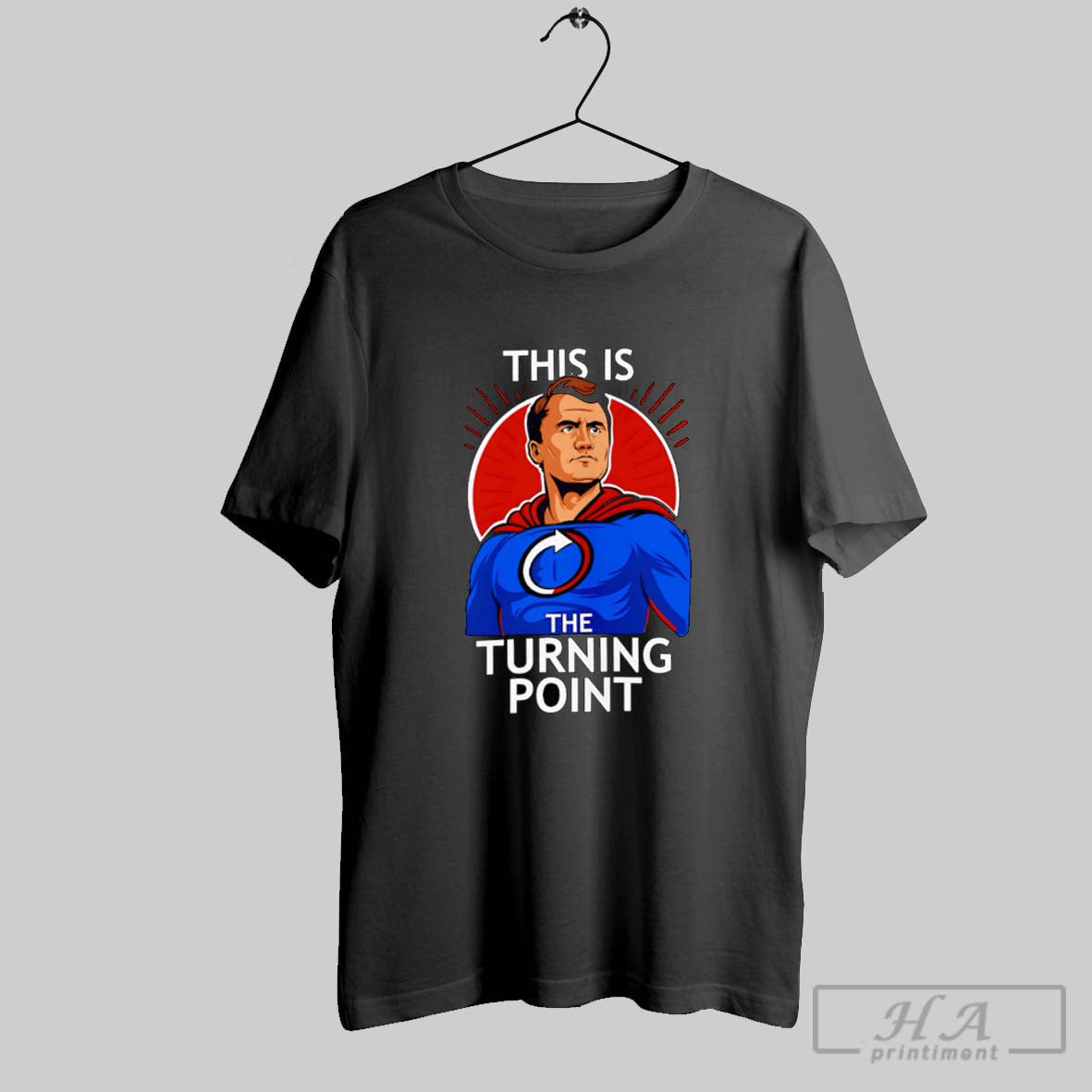 This Is Turning Point Charlie Kirk Superhero Sweatshirt Classic