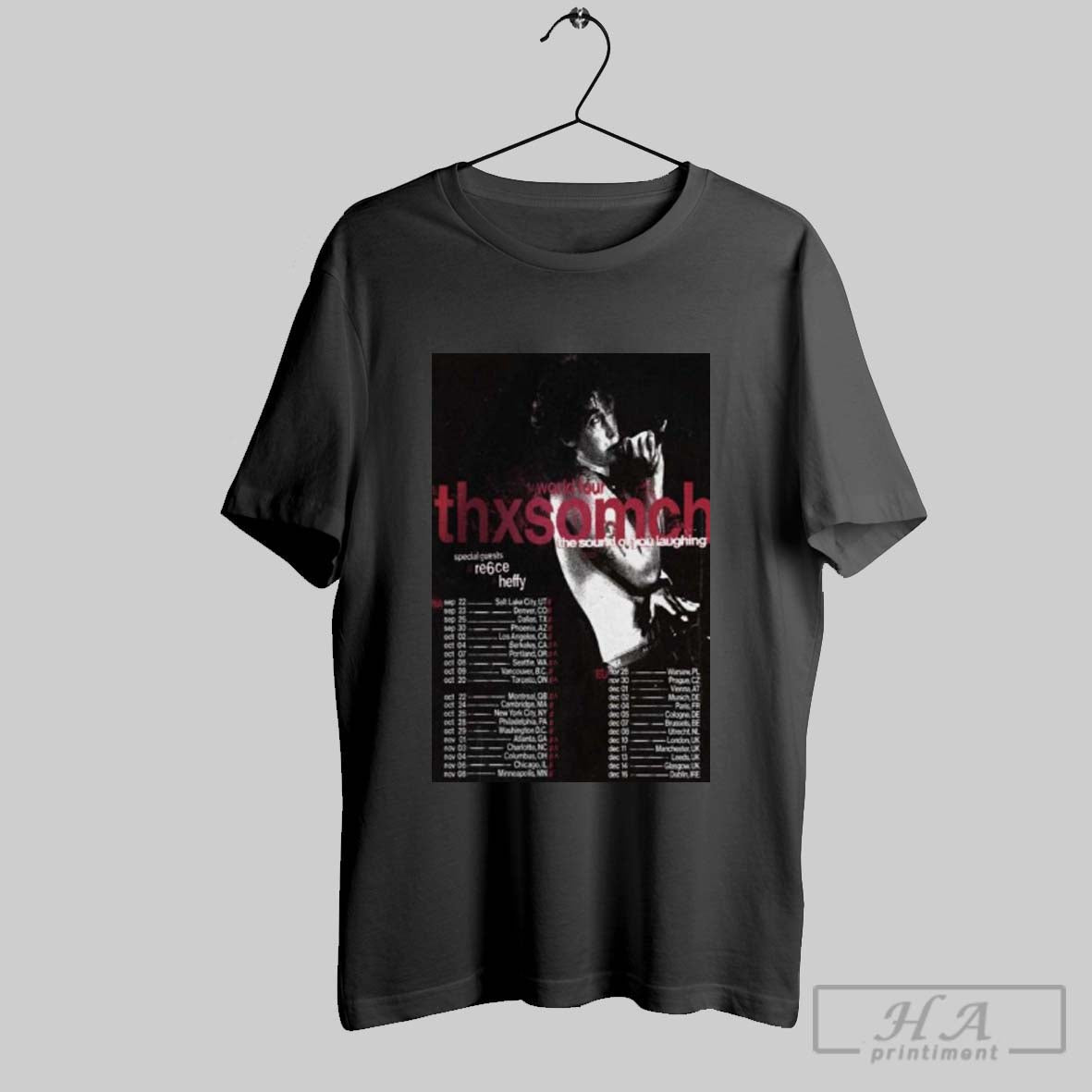 Thxsomch Tour North America Europe 2025 TShirt Modern Design