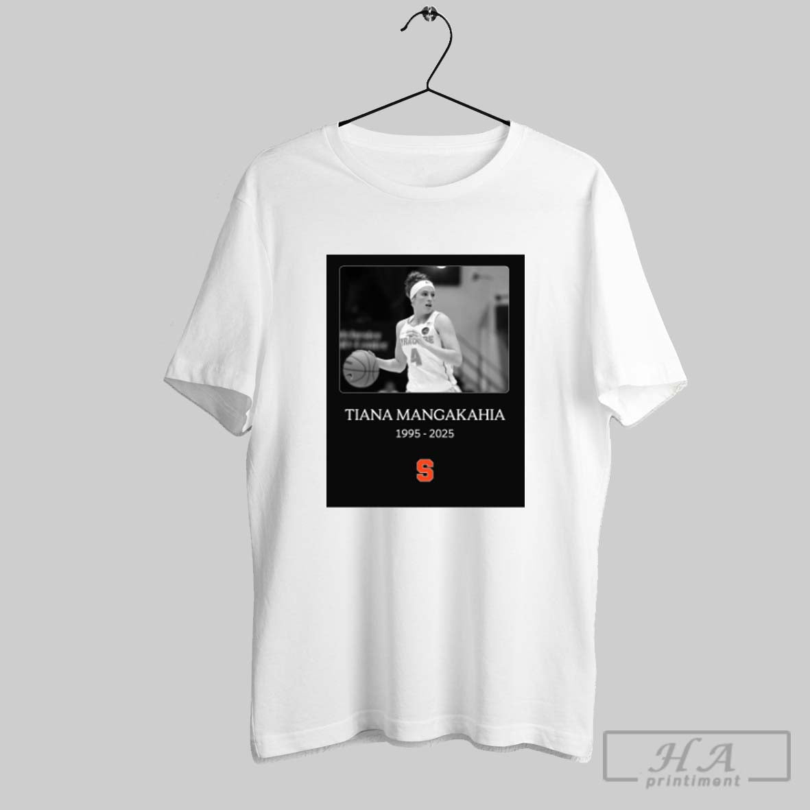 Tiana Mangakahia 1995 2025 Syracuse Womens Basketball Tank Top