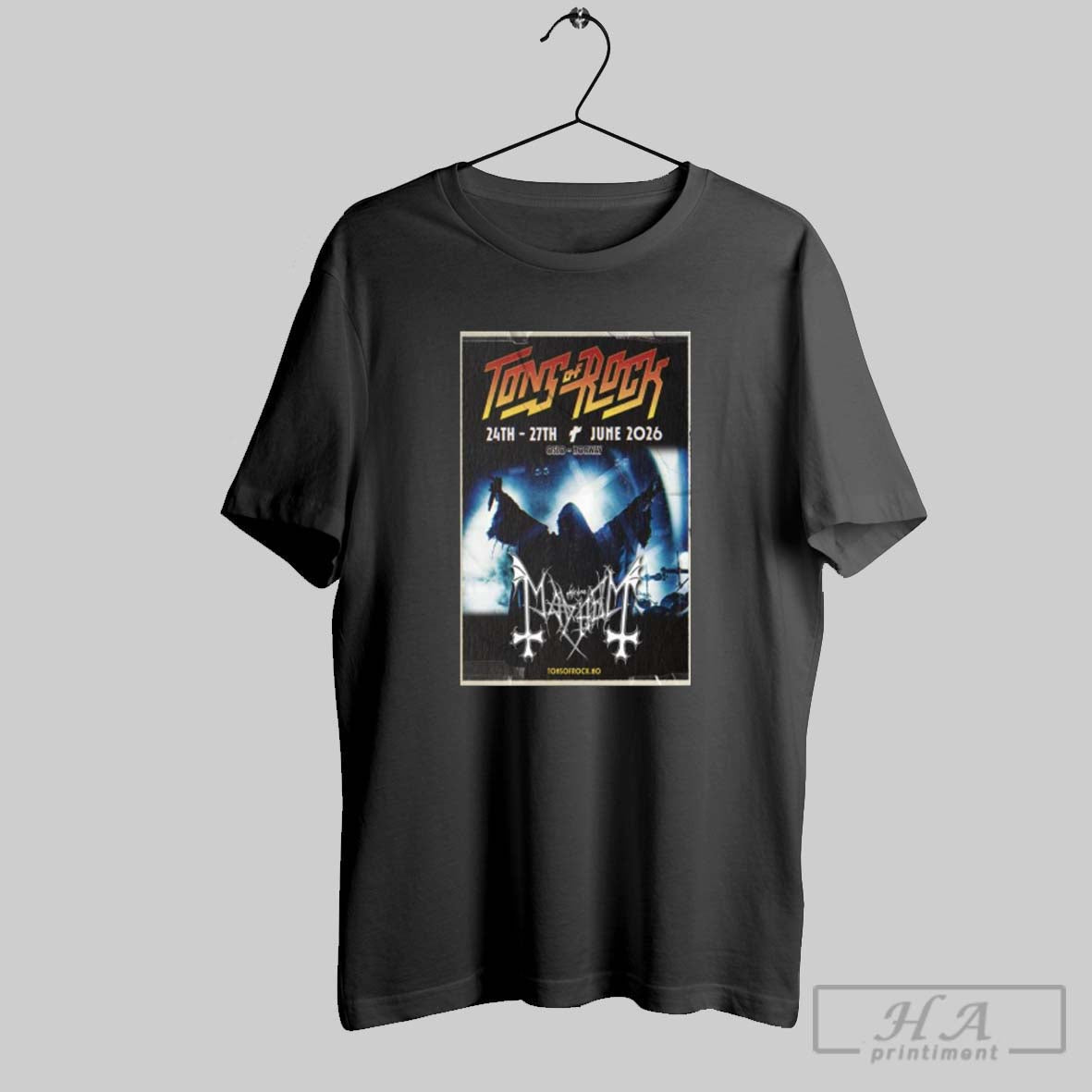 Tons Rock Oslo Norway June 24 27 2026 Concert Shirt Unique Collection