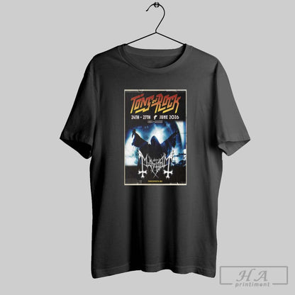 Tons Rock Oslo Norway June 24 27 2026 Concert Shirt Unique Collection