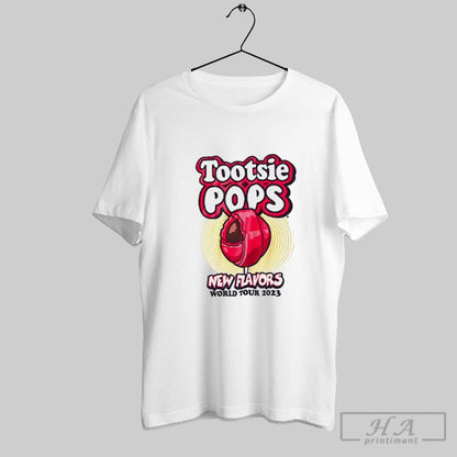 Tootsie Pops New Flavors World Tour 2023 Shirt Trendy Apparel