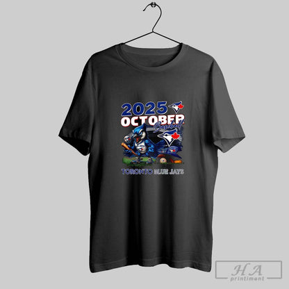 Toronto Blue Jays October Baseball 2025 Mascot Shirt Premium Art
