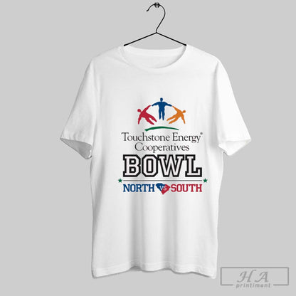 Touchstone Energy Cooperatives Bowl North Vs South 2025 Logo Tee