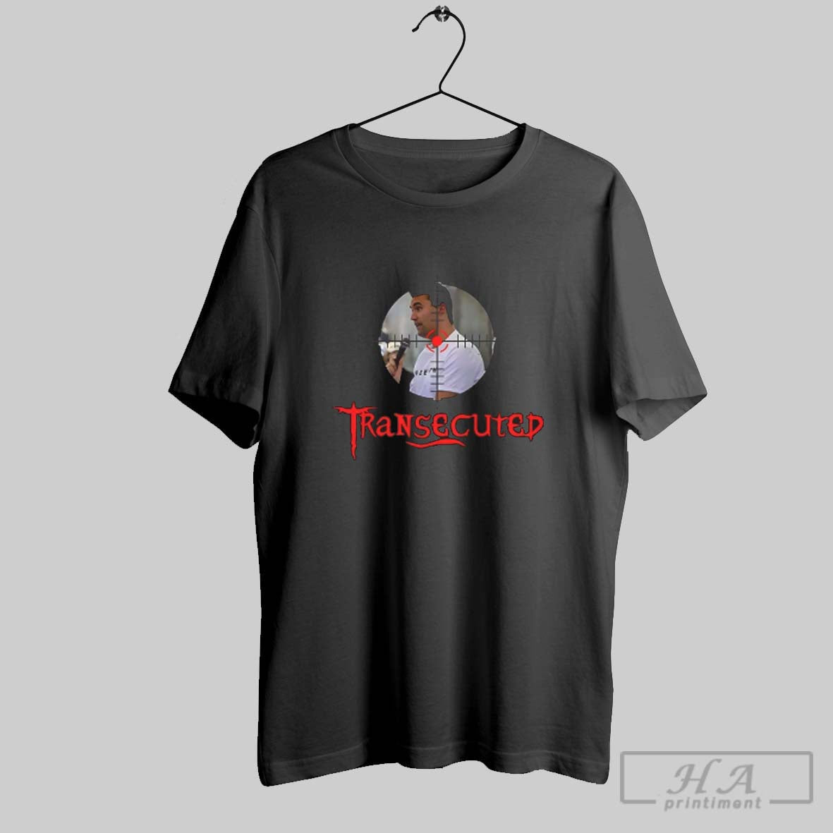 Transecuted Charlie Kirk Divinity V Neck Shirt Unique Fashion
