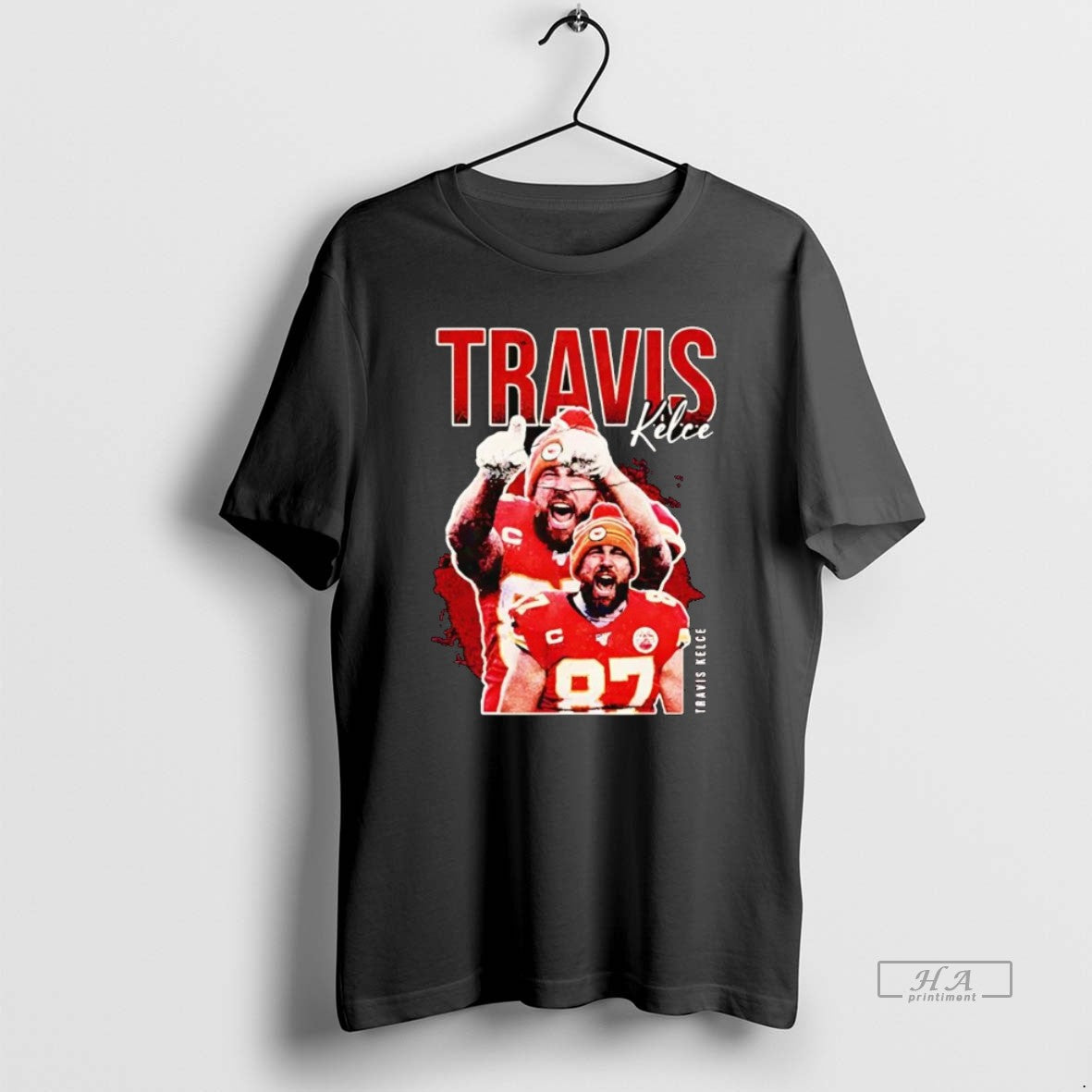 Travis Kelce Picture Collage Kc Chiefs Sweatshirt Premium Look