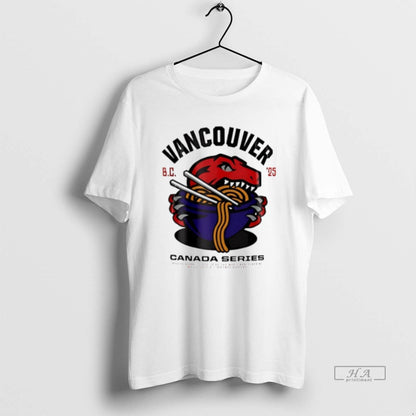 Trendy 2025 Canada Series Vancouver Noodle Hoodie Stylish Gift