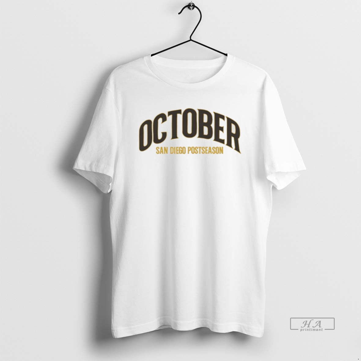 Trendy 2025 Mlb October San Diego Padres Postseason Tee Premium Outfit