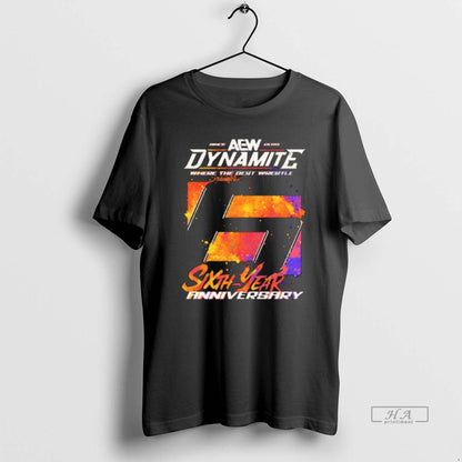 Trendy Aew Dynamite Where Best Wrestle Sixth Year Anniversary 2025