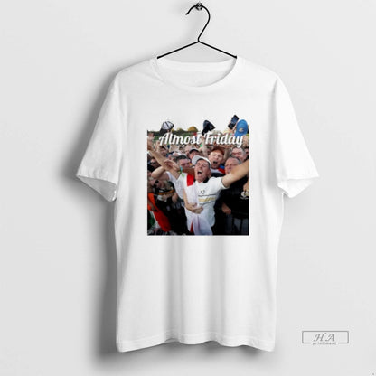 Trendy Almost Friday Rory Mcilroy Ryder Cup 2025 Tee Vintage Art