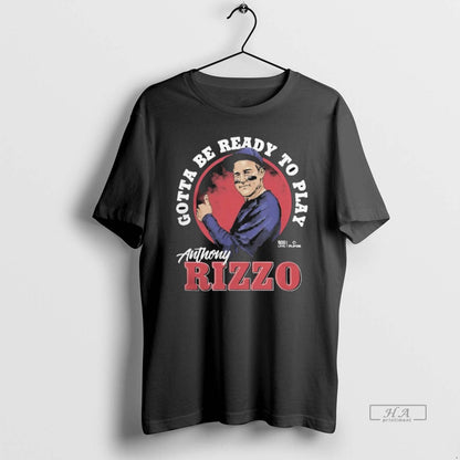 Trendy Anthony Rizzo Chicago Cubs Ready To Play W TShirt Designer Gift