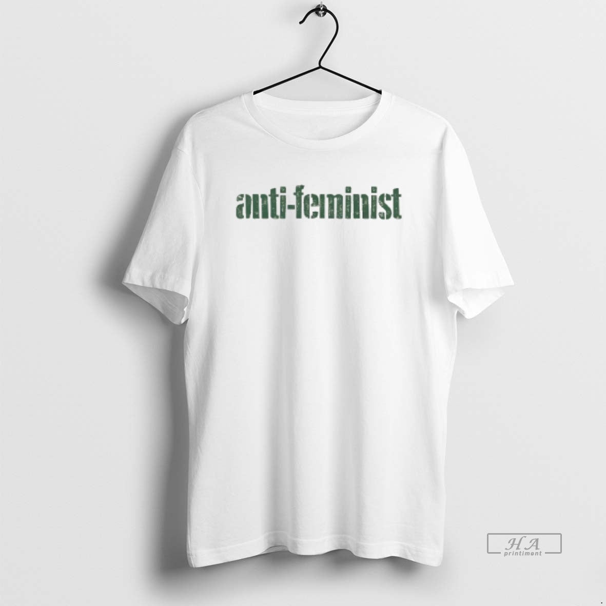 Trendy Anti Feminist Stencil Long Sleeve Designer Fashion