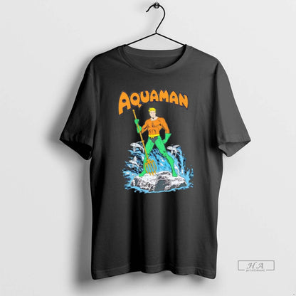 Trendy Auqaman King Atlantis Tee Designer Design