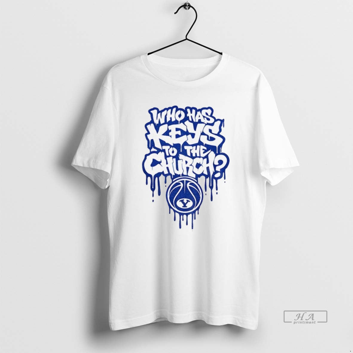 Trendy Byu Cougars Basketball Who Has Keys To Church Logo Hoodie