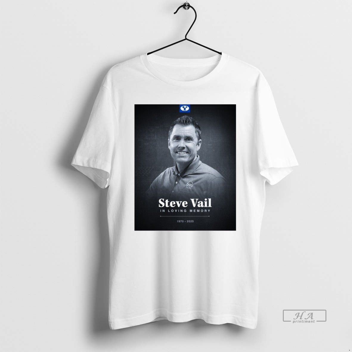 Trendy Byu Mens Volleyball Steve Vail Loving Memory 1970 2025 Shirt