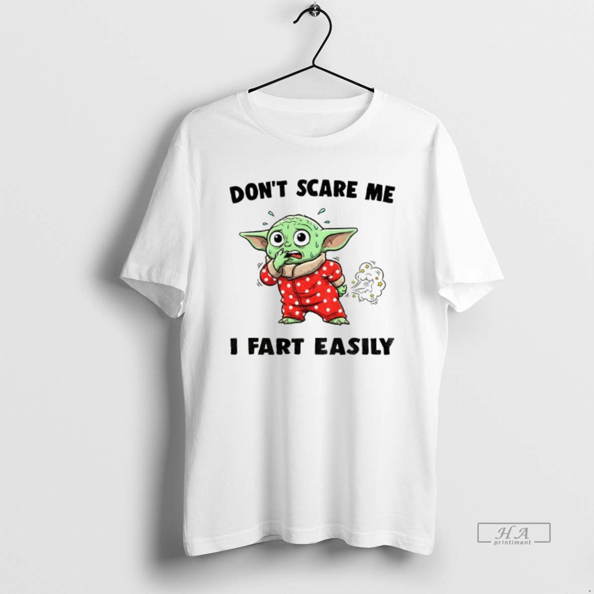Trendy Yoda Dont Scare Me I Fart Easily Hoodie Designer Outfit