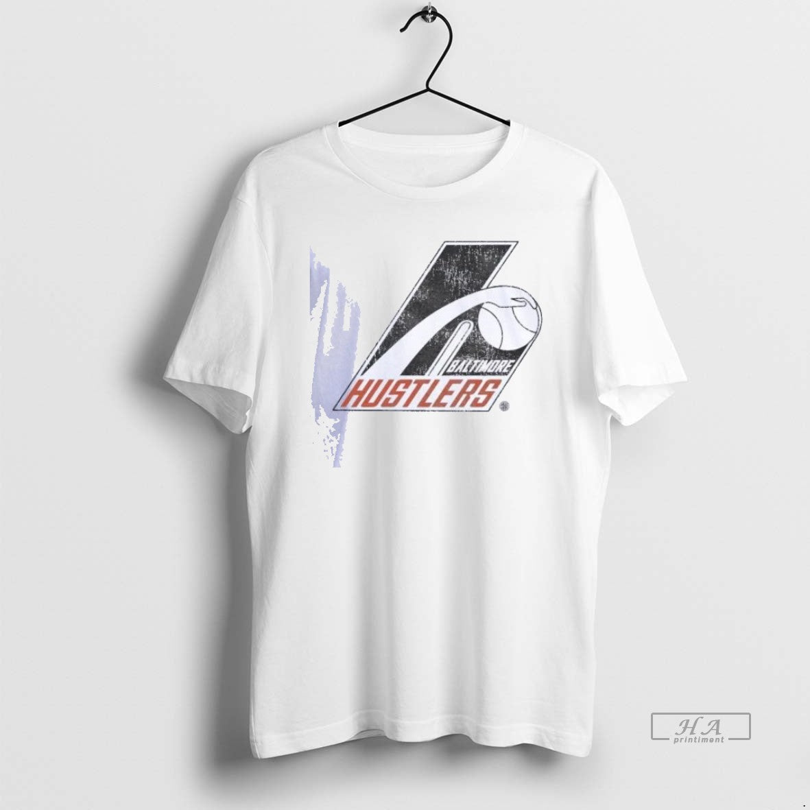 Trendy Baltimore Hustlers Basketball 1975 Shirts Long Sleeve