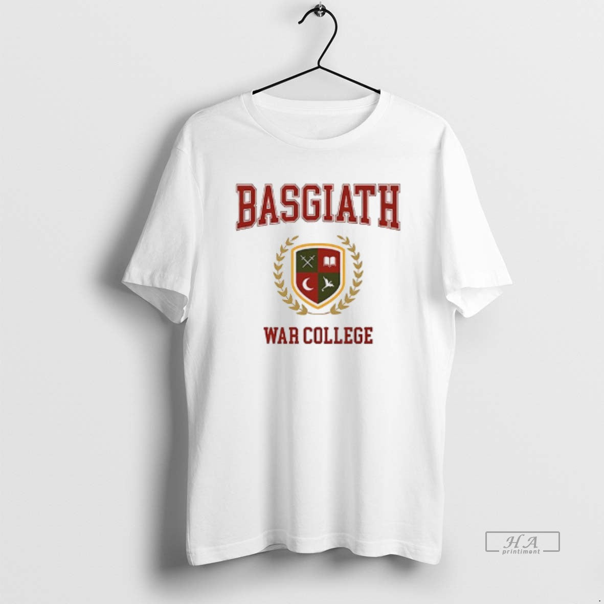 Trendy Basgiath War College Logo Sweatshirt Unique Fashion