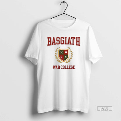 Trendy Basgiath War College Logo Sweatshirt Unique Fashion