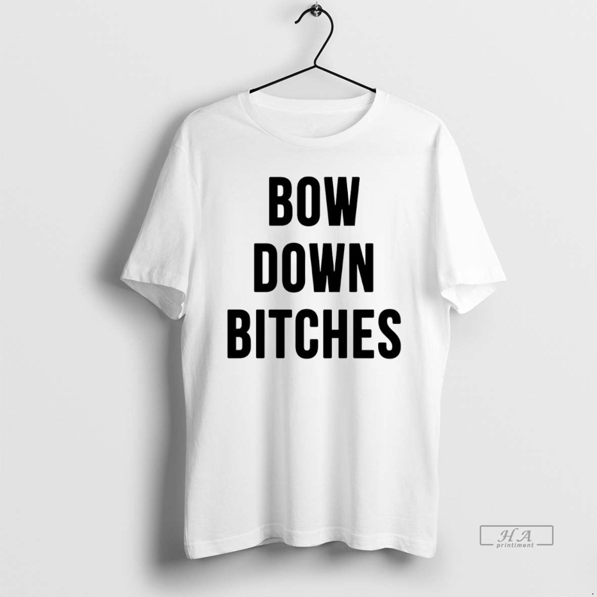 Trendy Bow Down Bitches Tank Top Classic Merch