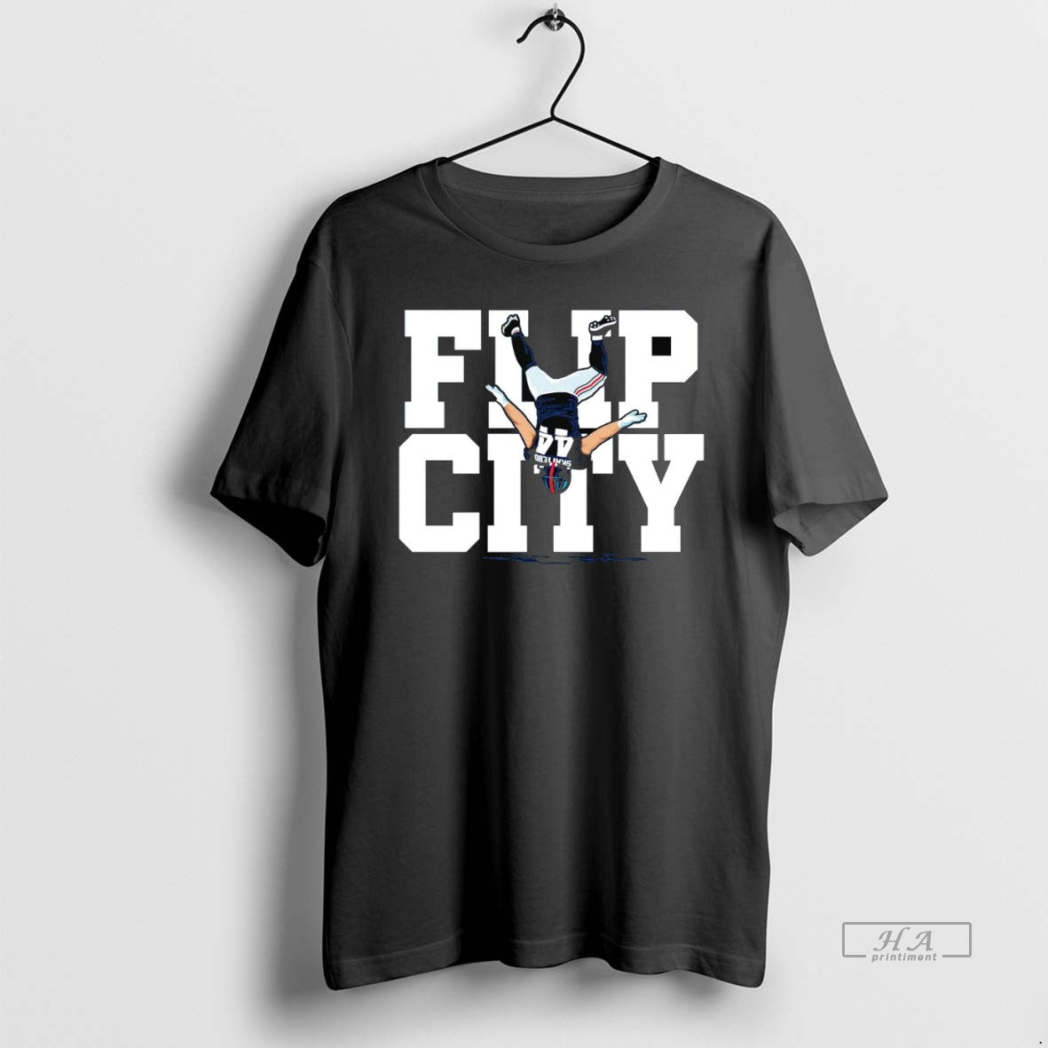 Trendy Cameron Skattebo Flip City New York Giants Tee Stylish Apparel