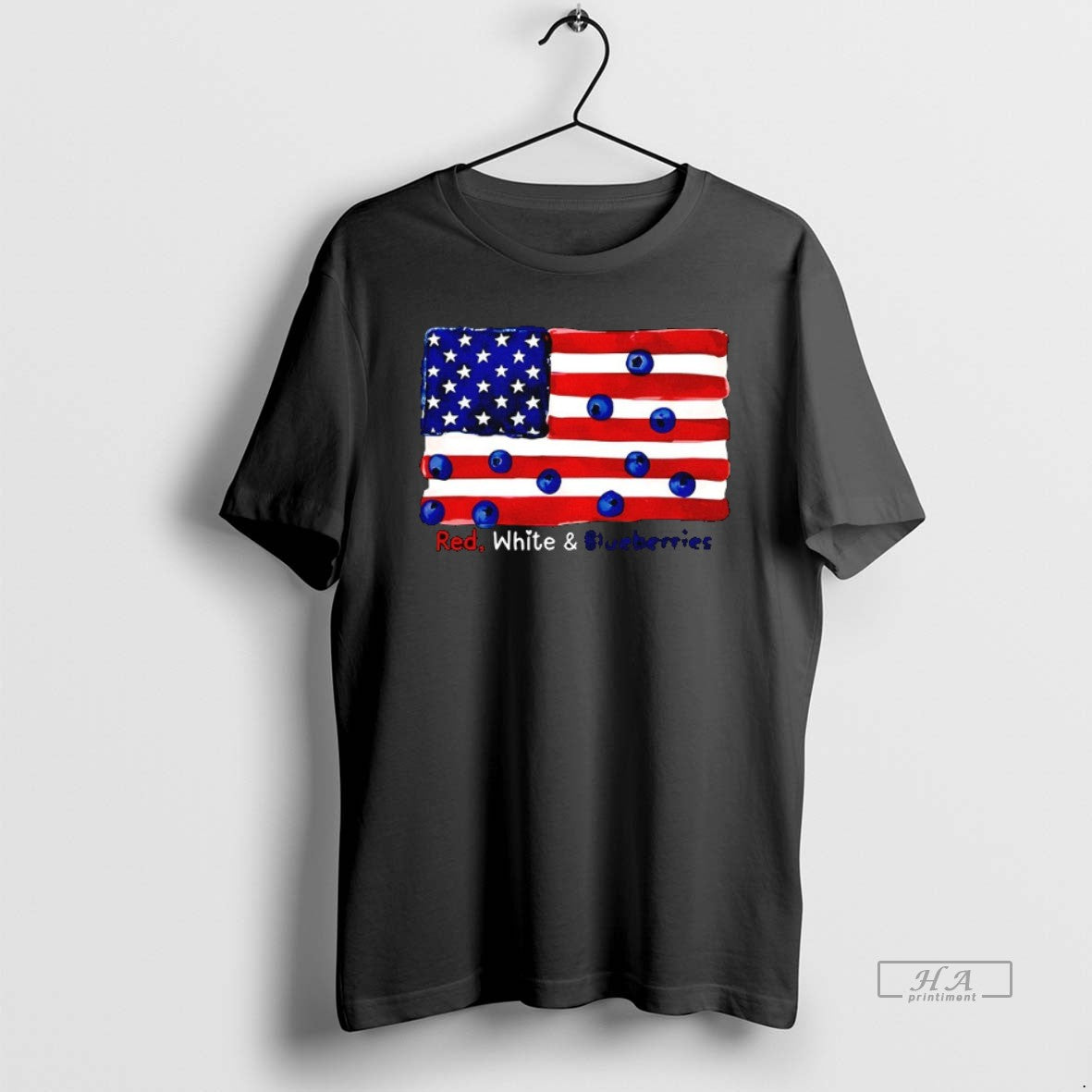 Trendy Charlie Kirk Red White And Blueberries Shirt Elegant Apparel