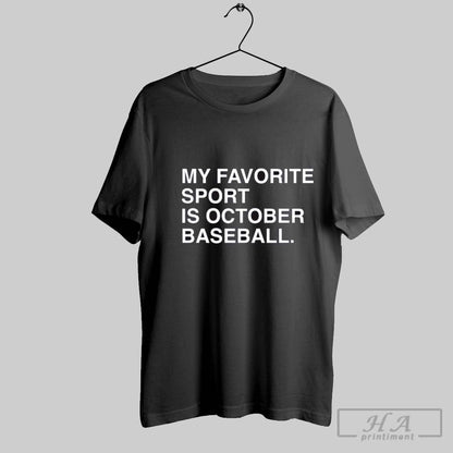 Trendy Chicago Cubs Mlb My My Favorite Sport Is October Baseball