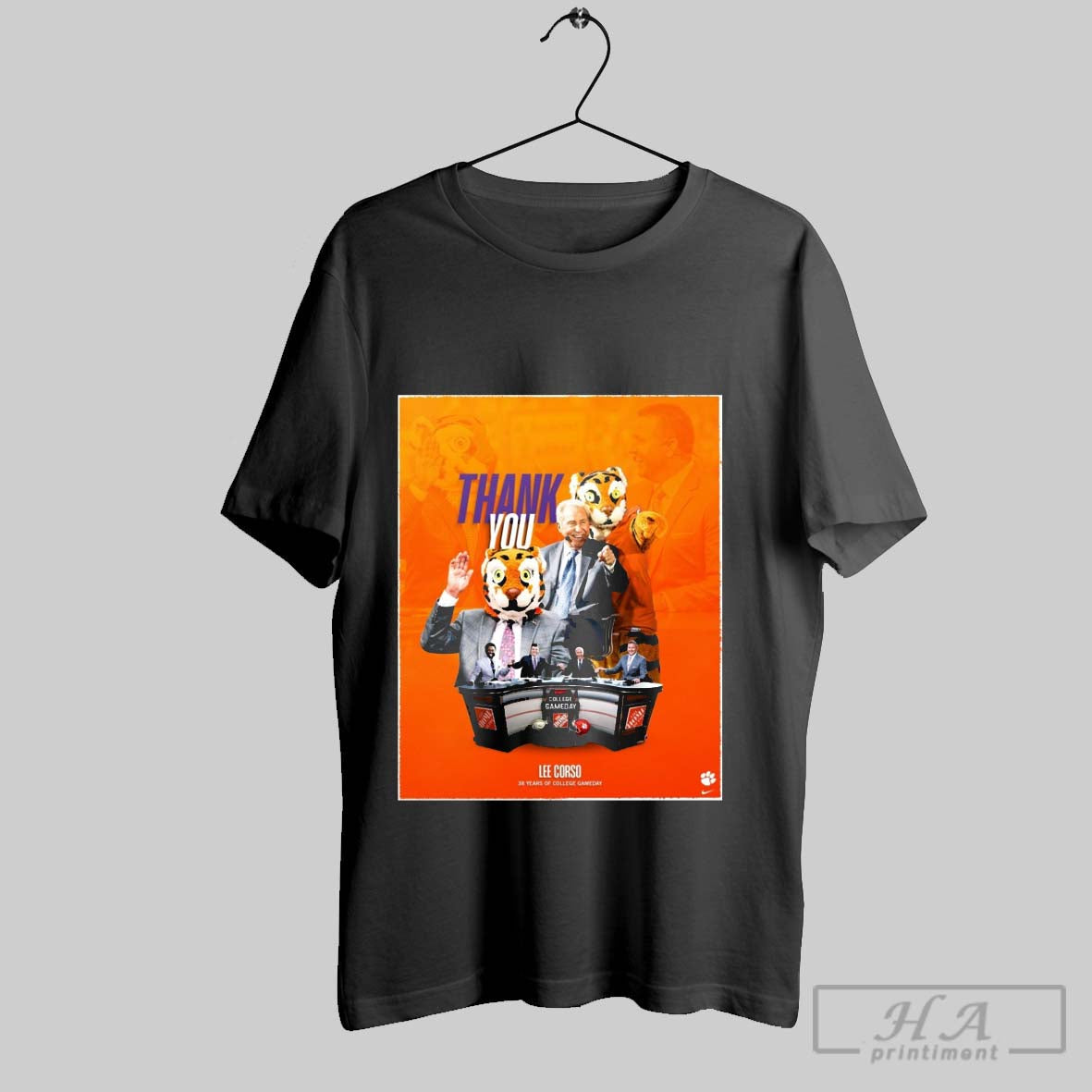 Trendy Clemson Tigers Thank You Everything Lee Corso 38 Years College