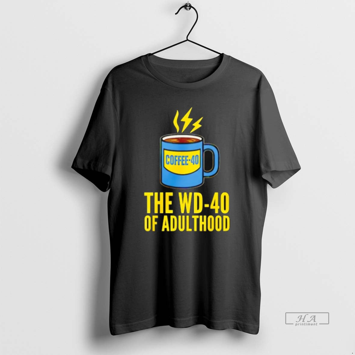 Trendy Coffee Wd40 Adulthood Hoodie Stylish Art