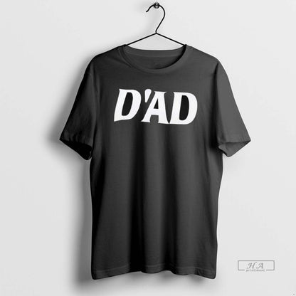 Trendy Dad Dad Text TShirt Retro Outfit
