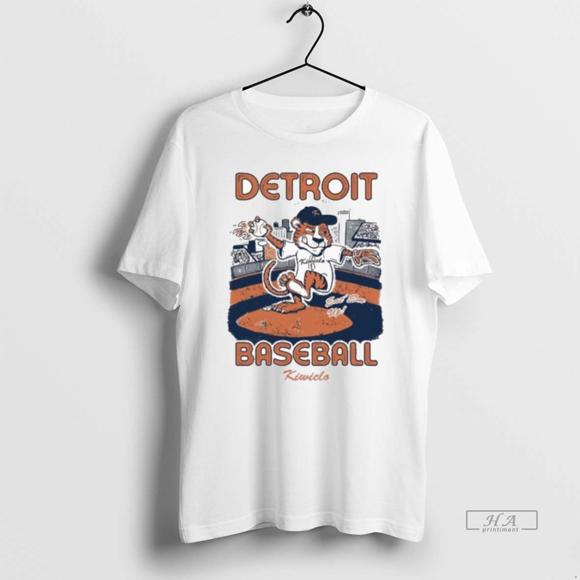 Trendy Detroit Tigers Eat Em Up Kiwiclo Mlb Mascot Hoodie Premium Look