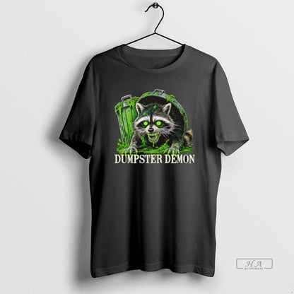 Trendy Dumpster Demon Raccoon Halloween Long Sleeve Trendy Fashion