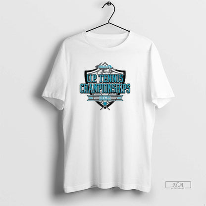 Trendy Tennis Upper Peninsula Championships 2025 Mhsaa Logo Tank Top