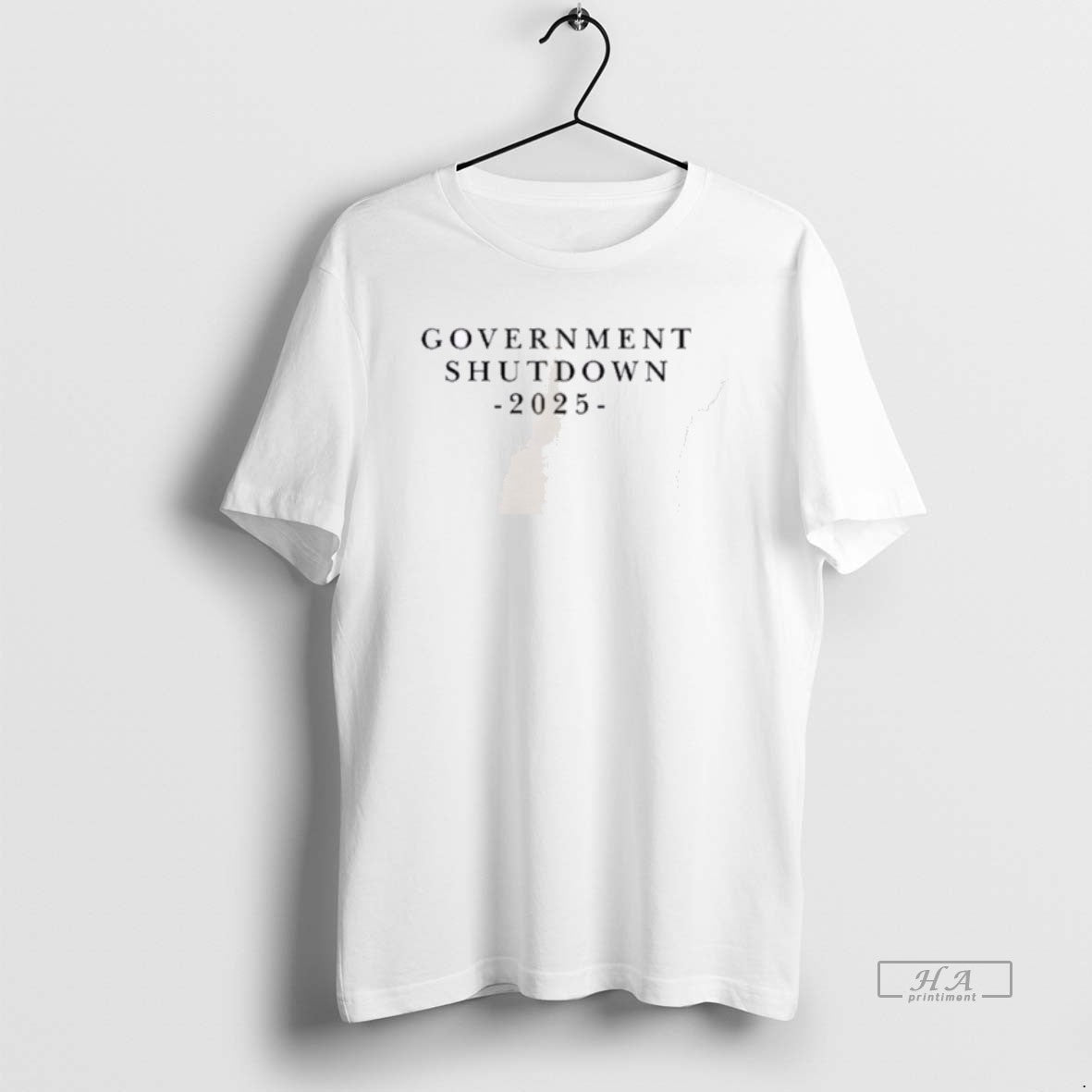Trendy Government Shutdown 2025 Shirt Designer Collection
