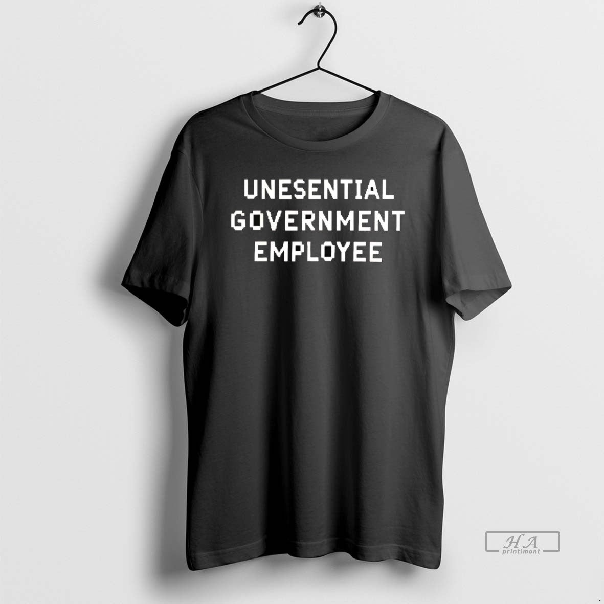 Trendy Government Shutdown Unesential Government Employee TShirt