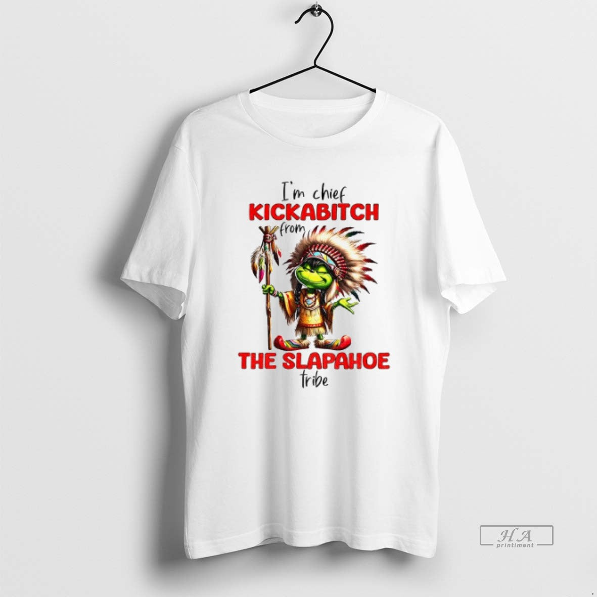 Trendy Grinch Im Chief Kickabitch Slapahoe Tribe Tank Top Vintage