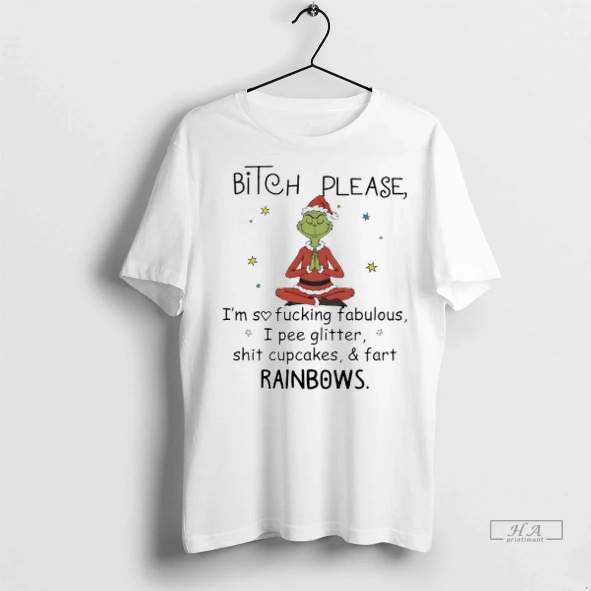 Trendy Grinch Yoga Bitch Please Im So Fucking Fabulous I Pee Glitter