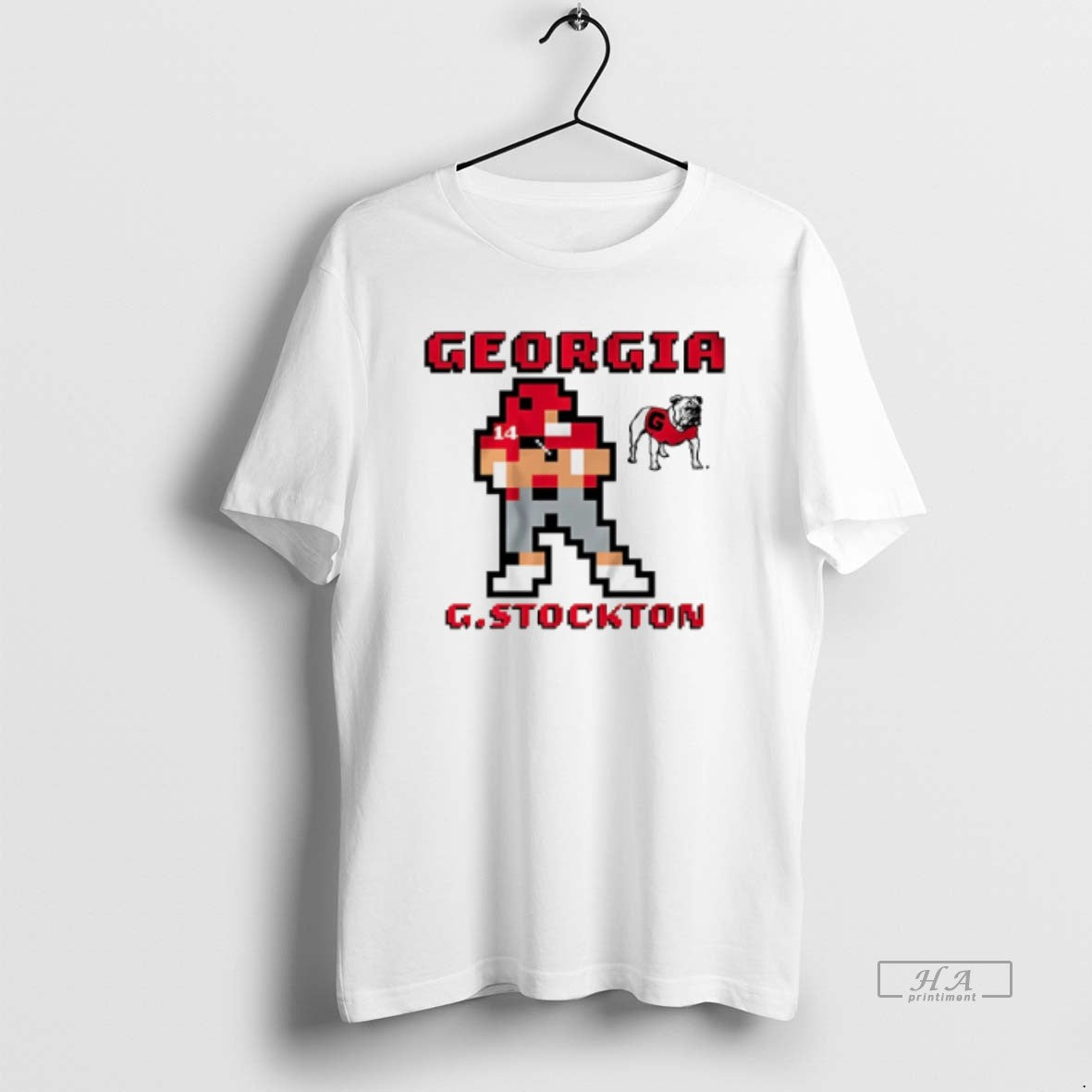 Trendy Gunner Stockton Georgia Bulldogs Football Baller Shirt
